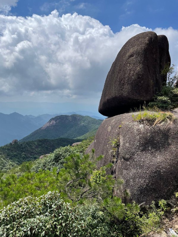 闽西第一峰狗子脑，不走环线或跟庙金山连穿的话很简单