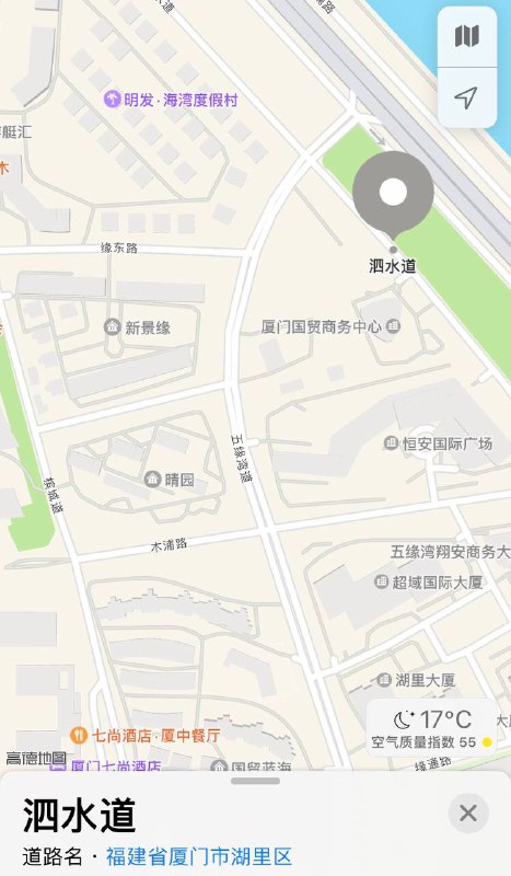 走到泗水道看到这个地名觉得挺有意思，感觉可能跟印尼有关系，打开地图一看附近还有槟城道，查了一下这些地名是以厦门友好城市命名的