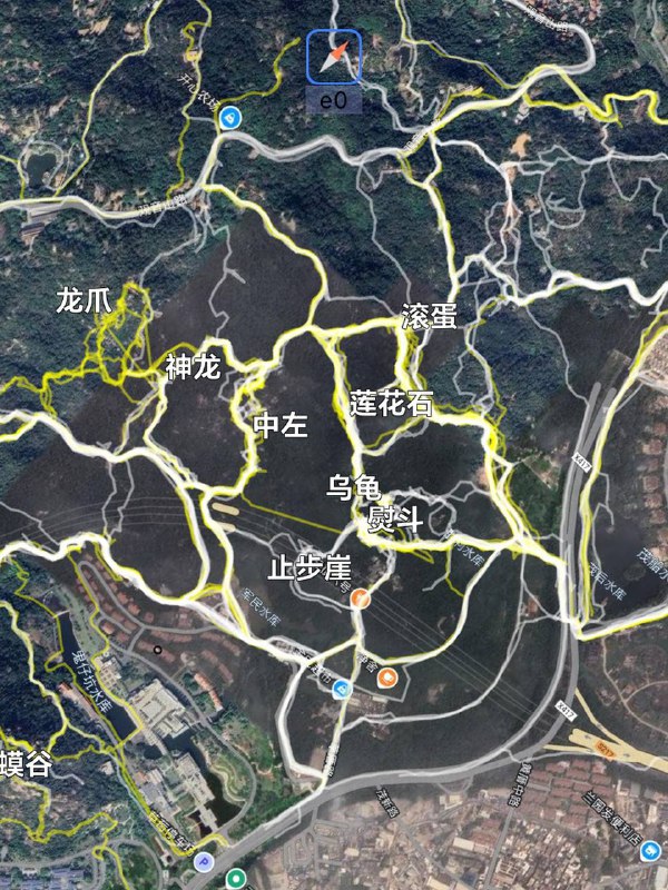 六一完成了此路线，全程 20km+，爬升 1700+，预计花费 10h，实际耗时 14 小时