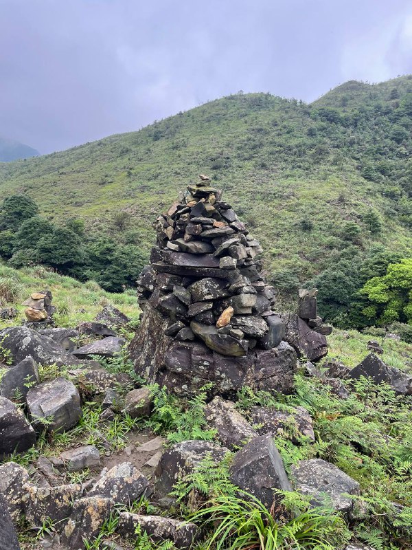 雨徒龙岩草尾山尖，体验感拉满